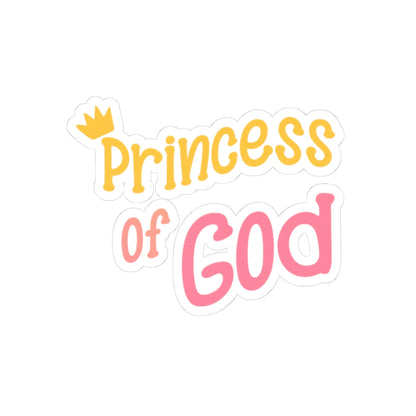 Faith Sticker – Princess of God Small Crown