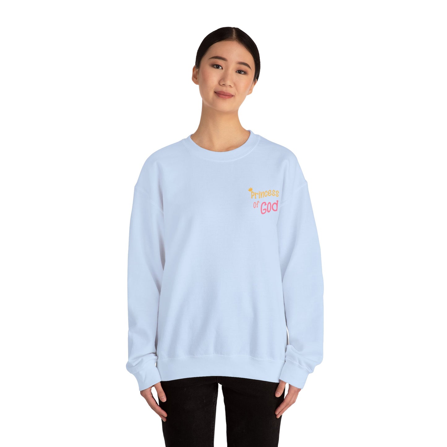 Faith Crewneck - Princess of God Small Crown